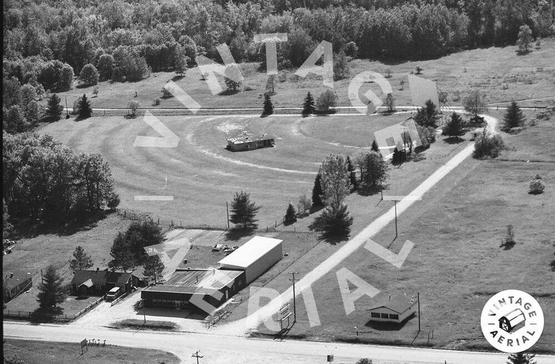 Meredith Drive-In Theatre - Vintage Aerial